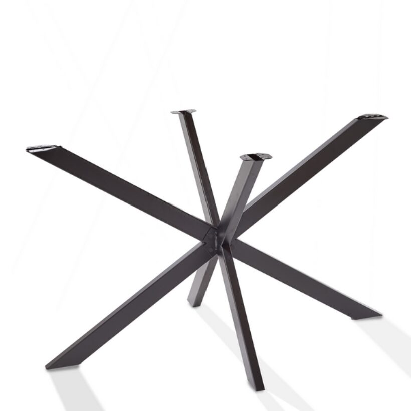 Pied de meuble central grand modèle coloris noir - MOTTEZ - M591VNO