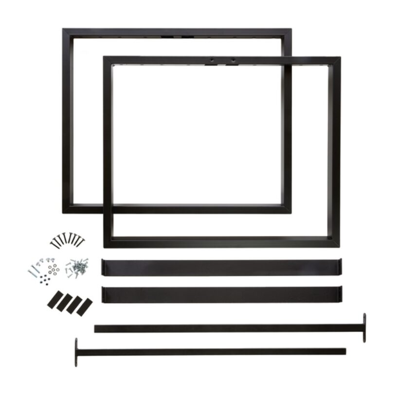 Lot de 2 pieds de table Indoor pour pièce de bois « solivette » - MOTTEZ - M592C