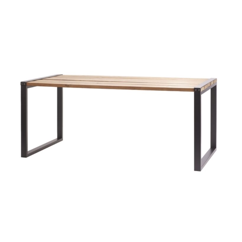 Lot de 2 pieds de table Indoor pour pièce de bois « solivette » - MOTTEZ - M592C