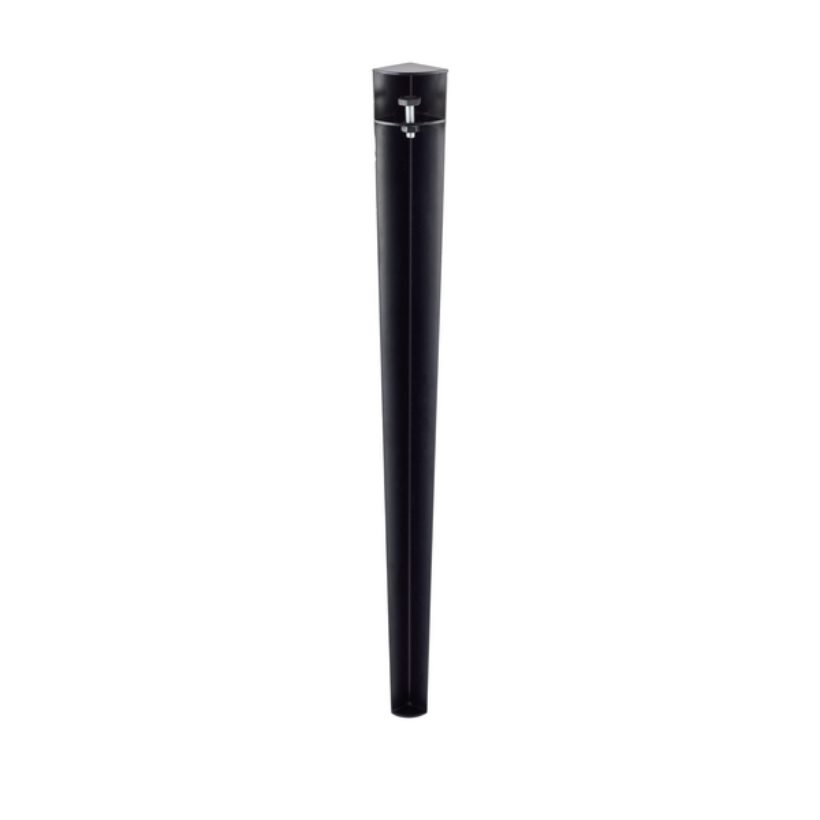 Pied étau cornière modèle d’angle pour table HT 42 cm noir - MOTTEZ - M597VNO42