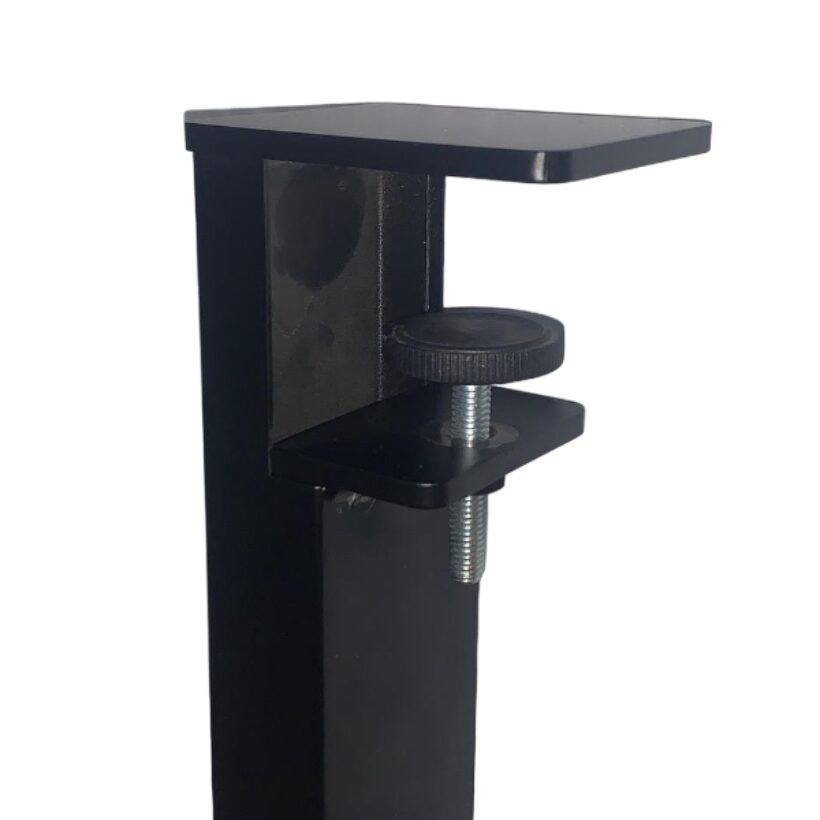 Pied étau rectangulaire pour table HT 73 cm noir - MOTTEZ - M598VNO73