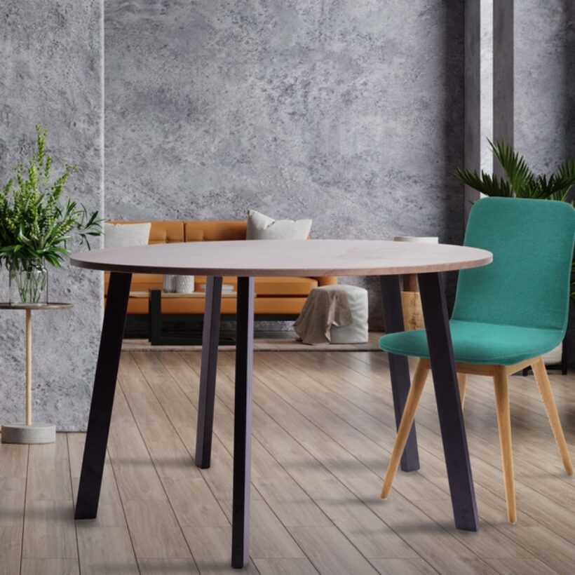 Pied de table incliné industriel noir - MOTTEZ - M599VNO71