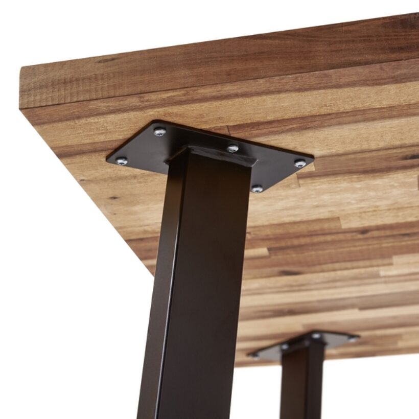 Pied de table incliné industriel noir - MOTTEZ - M599VNO71