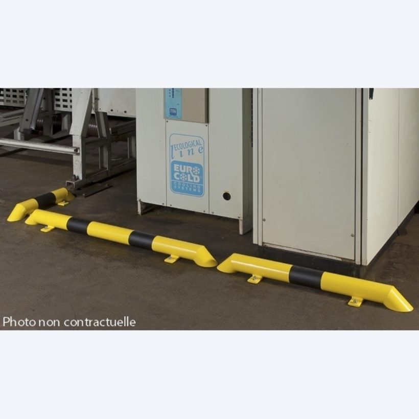 Bordure basse de protection Ø76 mm - Longueur 80 cm - MOTTEZ - M600SL80
