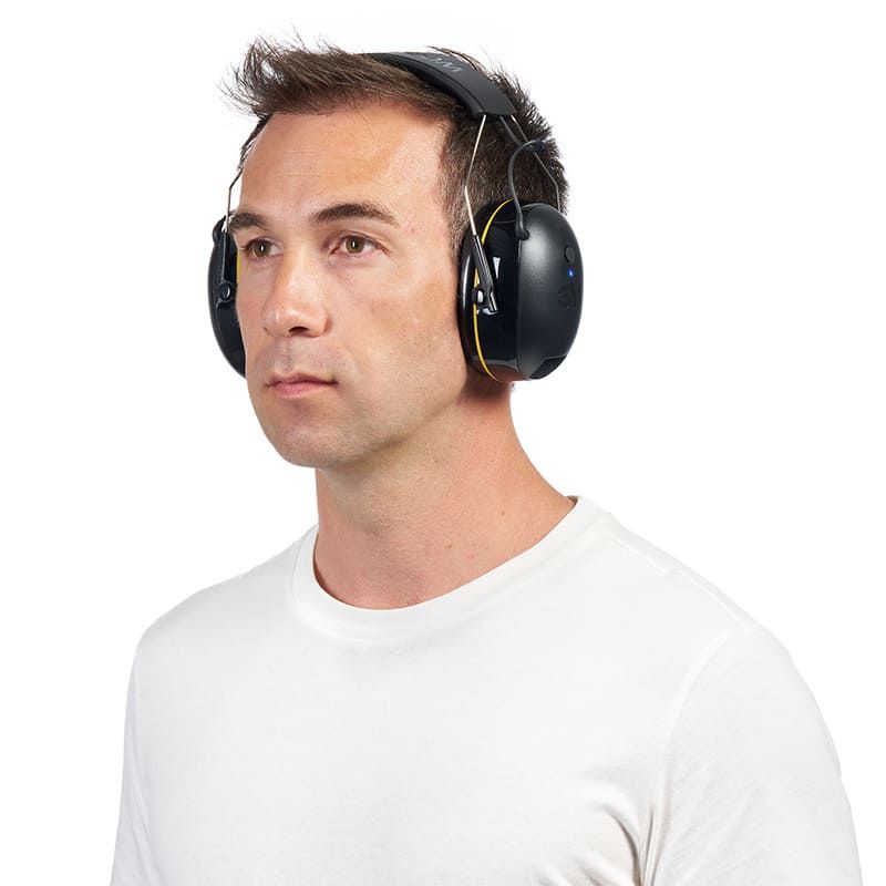 Casque radio ou connecté SNR 31 dB Noir - 3M - 90543BT 00