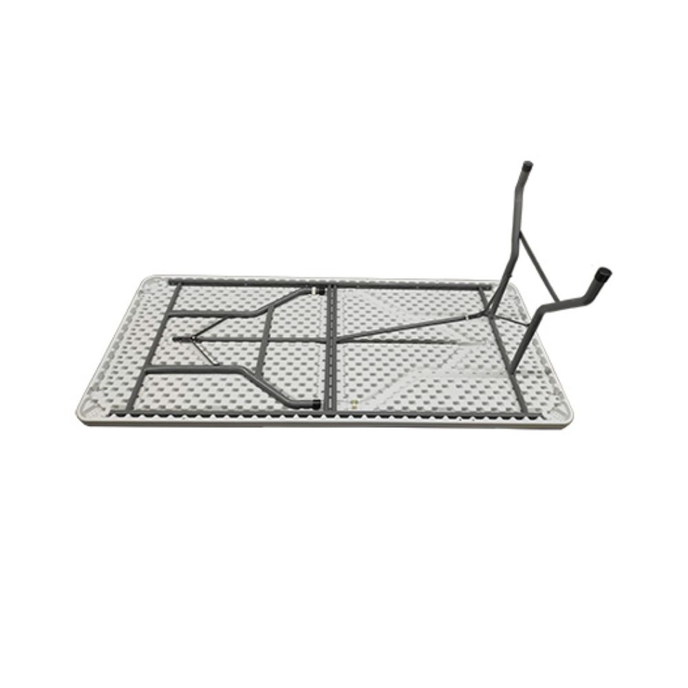 Table plateau fixe polyéthylène pieds rabattables 152 cm - Lot de 14 - MOBIKA - RE-TPO-001