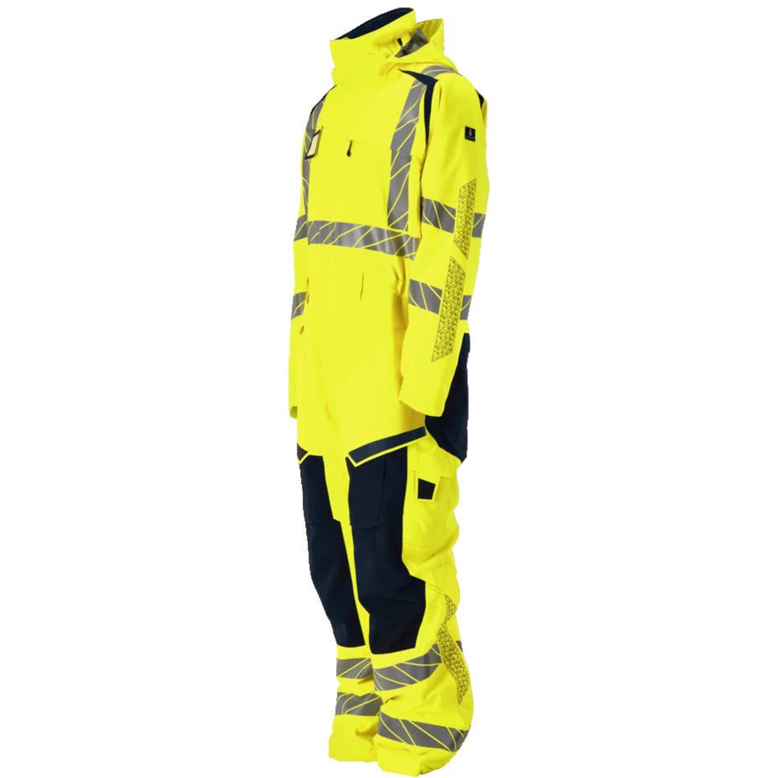 Combinaison grand froid ACCELERATE SAFE Hi-vis Jaune/Marine foncé MASCOT - 19019-449-17010