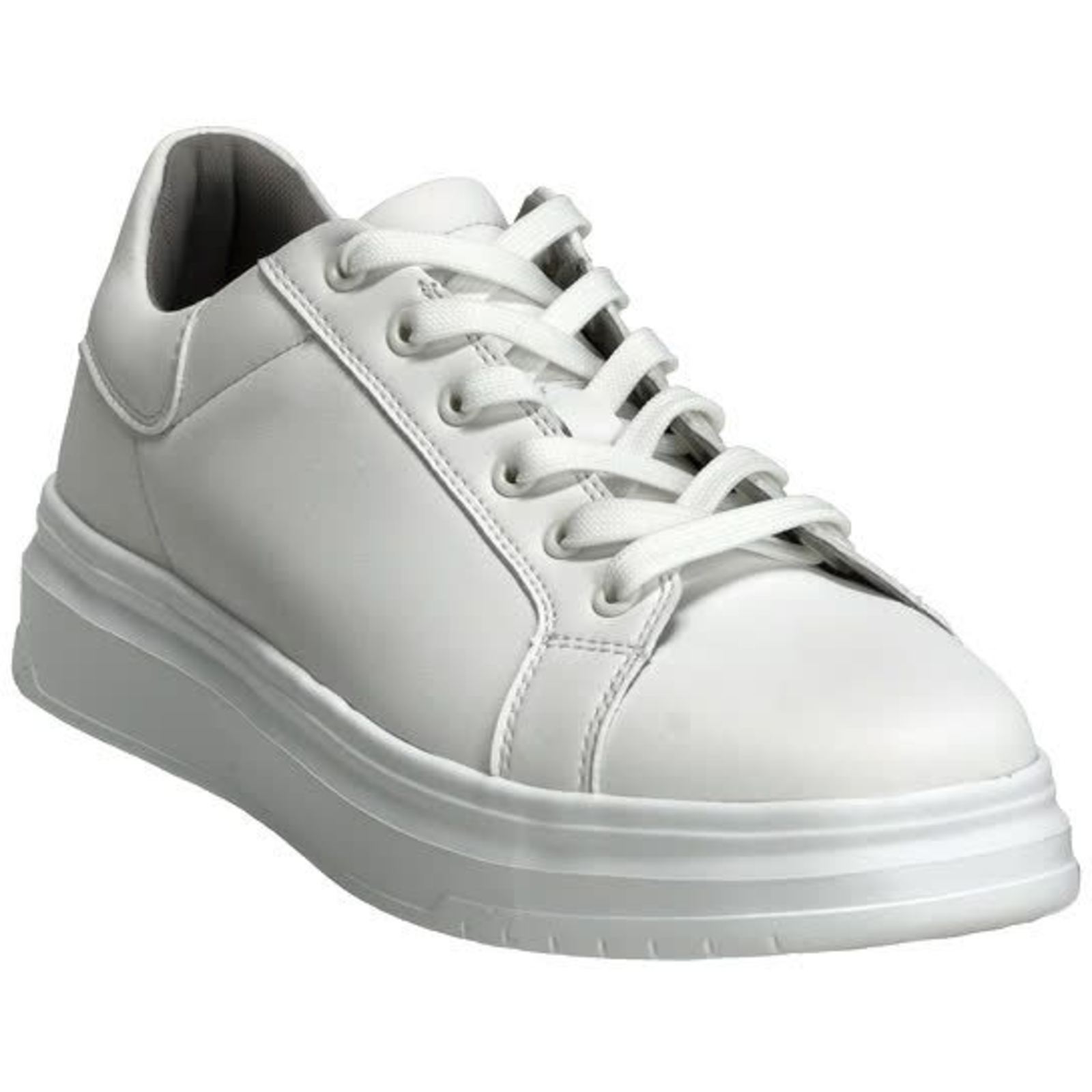 Sneakers Blanc Cuir microfibre MASCOT - F3003-702-06