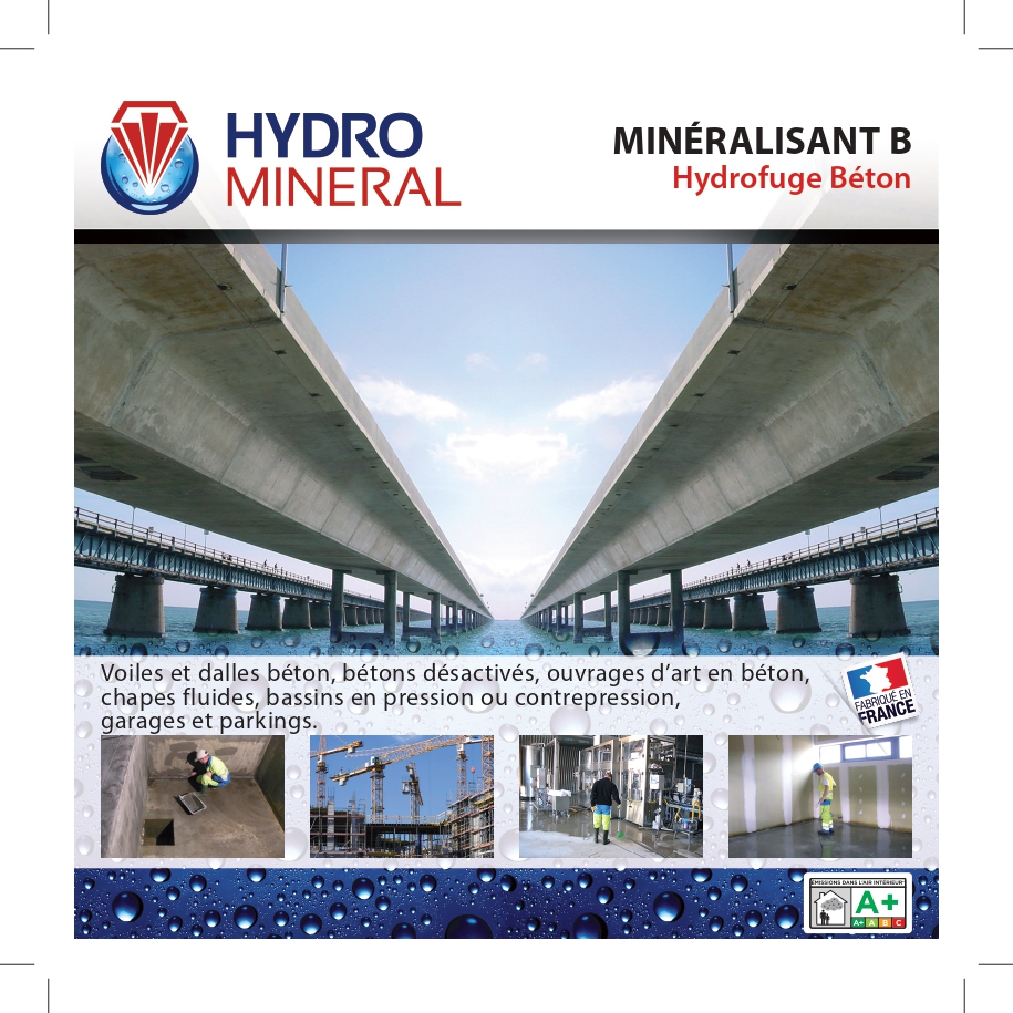 Bidon Minéralisant Béton Hydrofuge 20 L HYDRO MINERAL - MB20