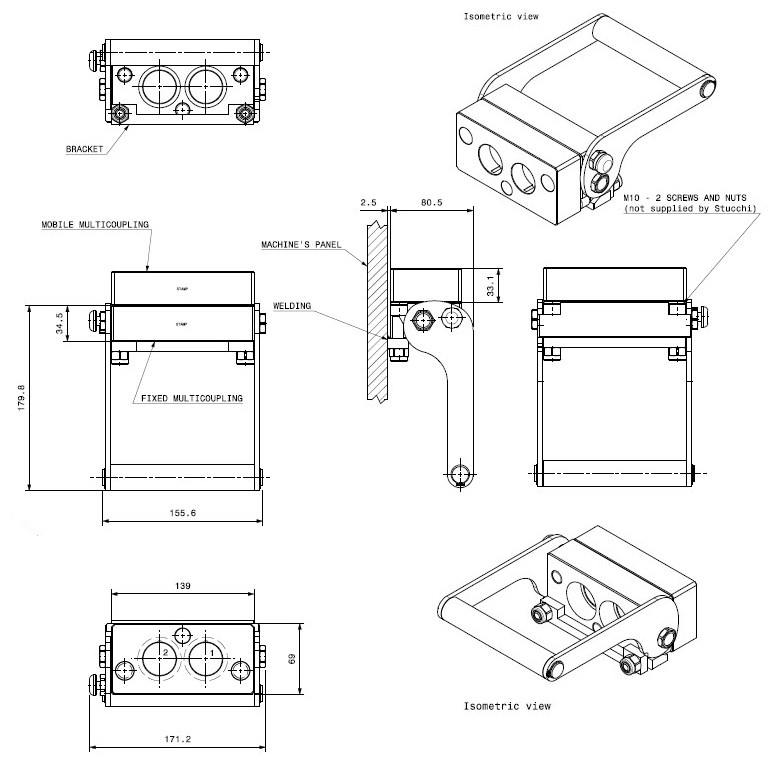 MULTICOUPLEUR MOBILE DP2-13L