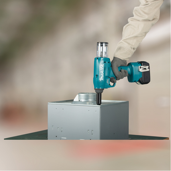 Riveteuse MAKITA 18 V Li-Ion ø 4,8 mm (Produit seul) - DRV150ZJ