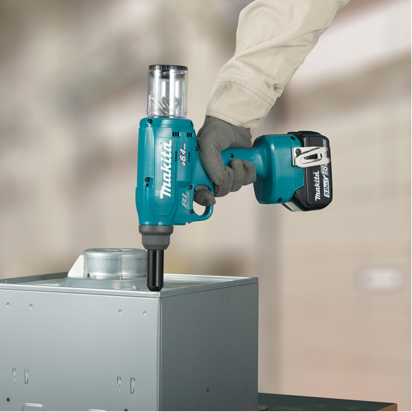 Riveteuse MAKITA 18 V Li-Ion ø 6,4 mm (Produit seul) - DRV250ZJ