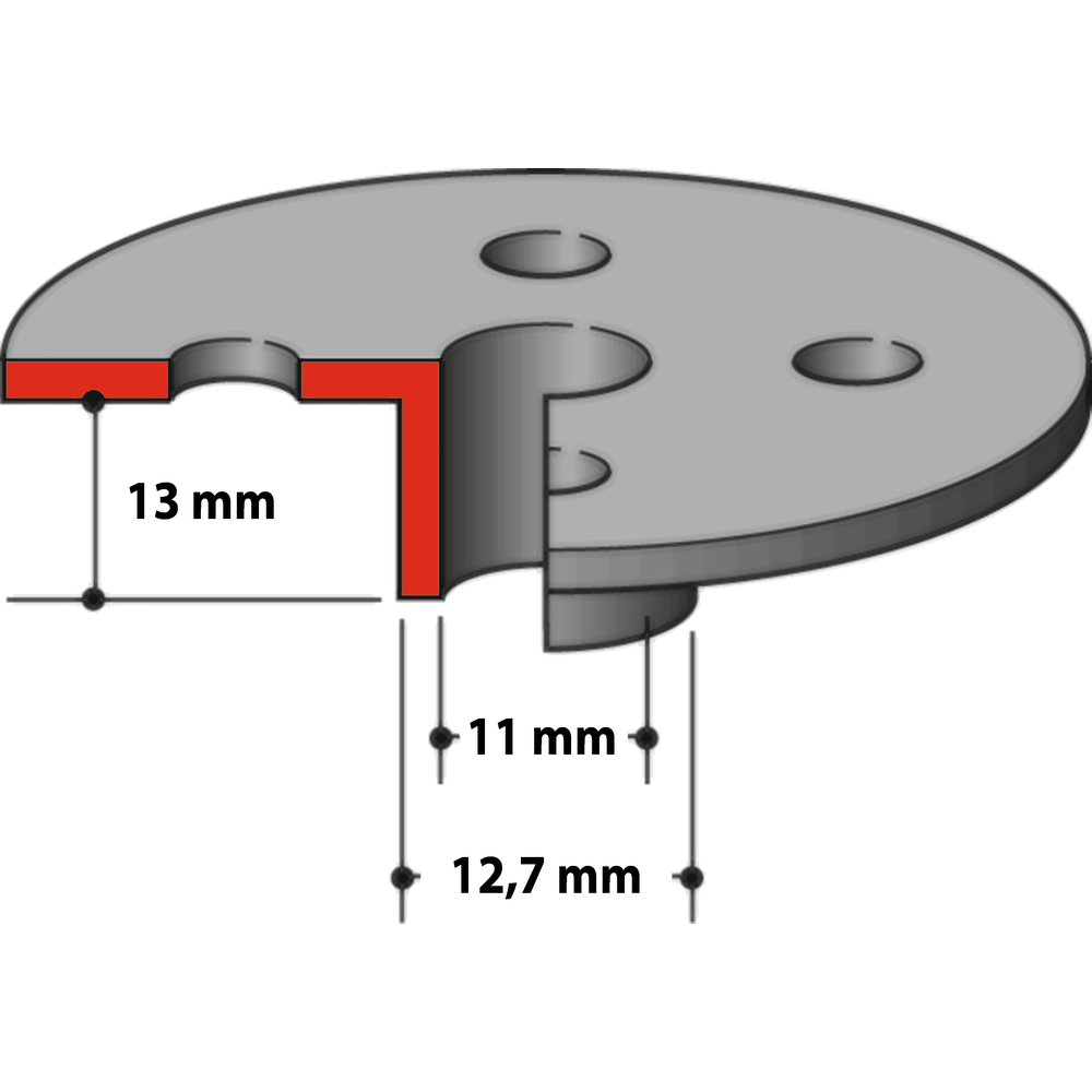 GUIDES A COPIER POUR DEFONCEUSE ET AFFLEUREUSE - MAKITA - 164776-4