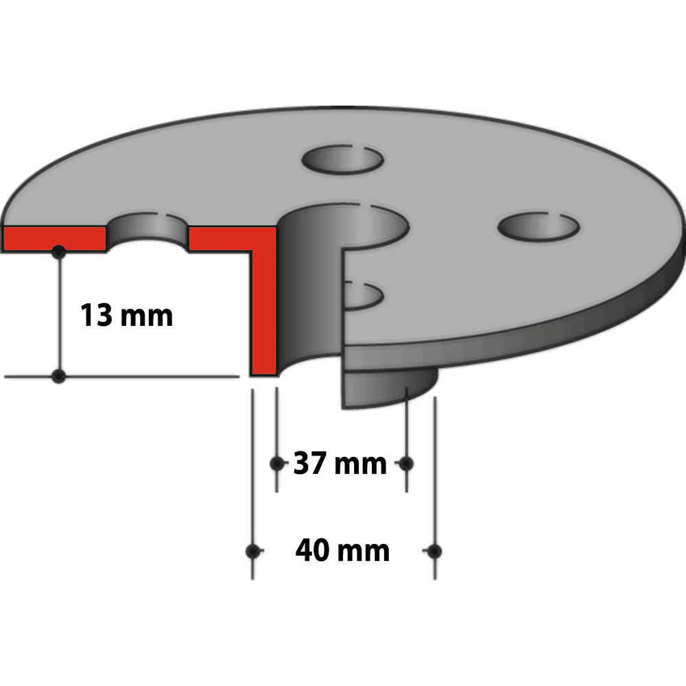 GUIDES A COPIER POUR DEFONCEUSE ET AFFLEUREUSE - MAKITA - 165046-4