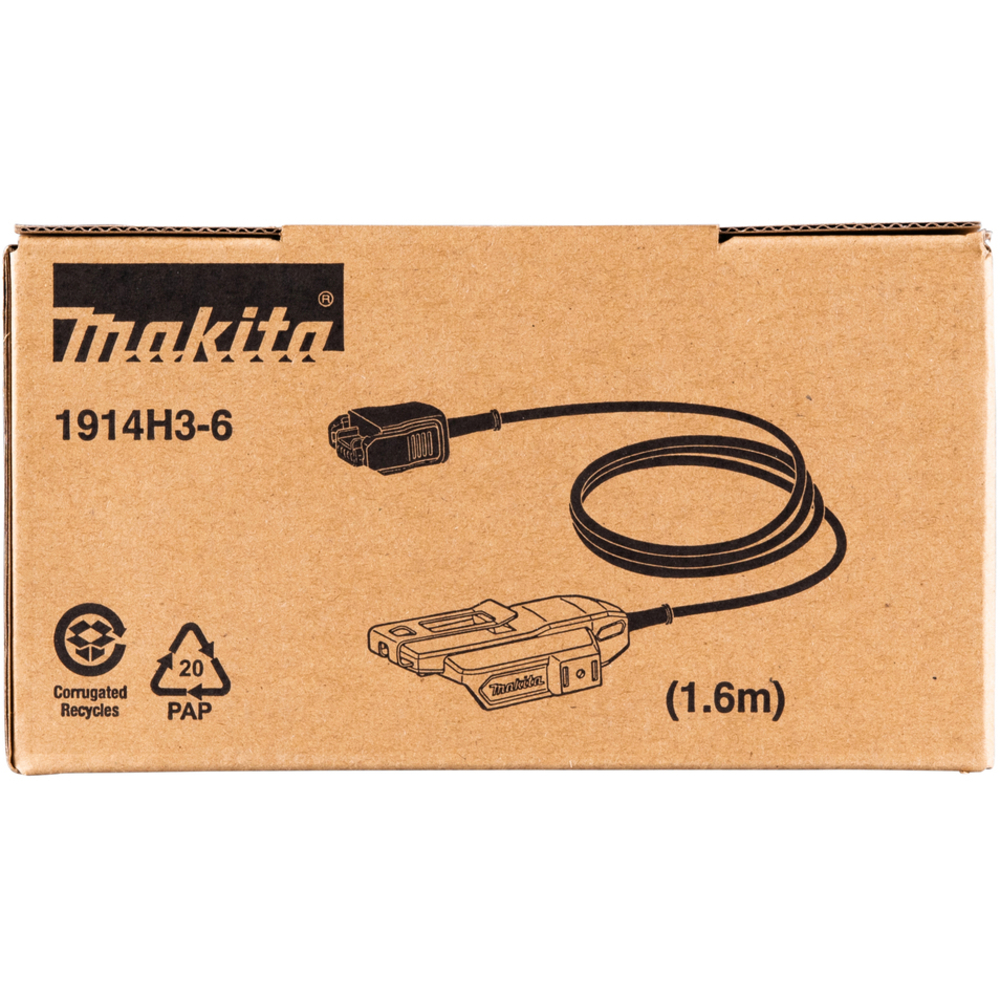 SET ADAPTATEUR DE BATTERIE 1.6M - MAKITA - 1914H3-6