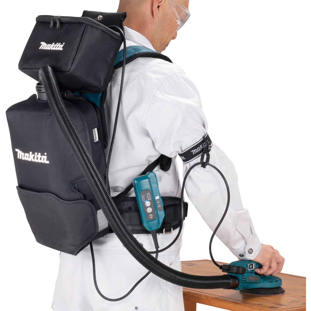 Housse pour batterie déporté sur aspirateur dorsal - MAKITA - 1914H7-8