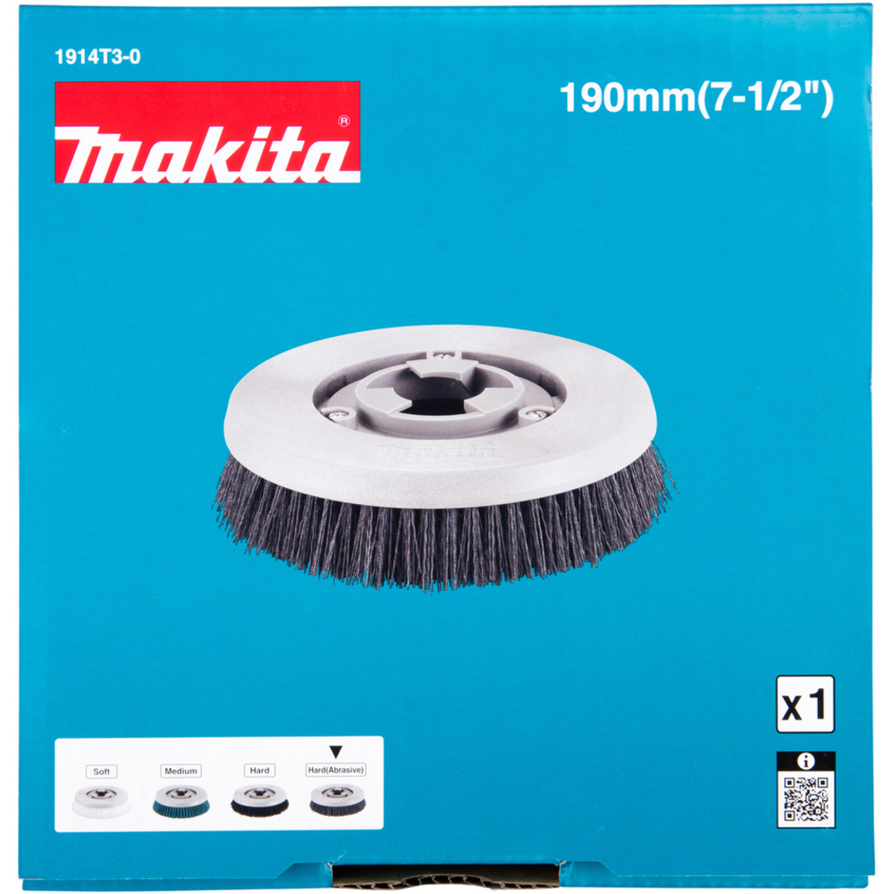 Brosse dure abrasive D190 mm PS001G - MAKITA - 1914T3-0