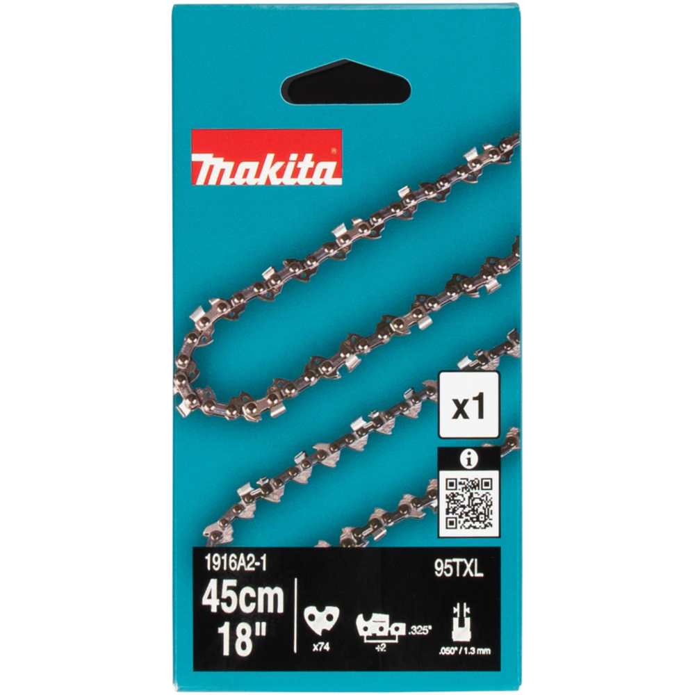 Chaîne 45 cm 95TXL 0,325’’ 1,3 mm 74 maillons - MAKITA - 1916A2-1