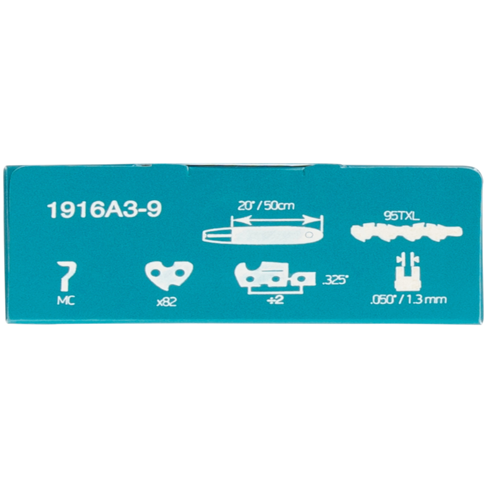 Chaîne 50 cm 95TXL 0,325’’ 1,3 mm 82 maillons - MAKITA - 1916A3-9