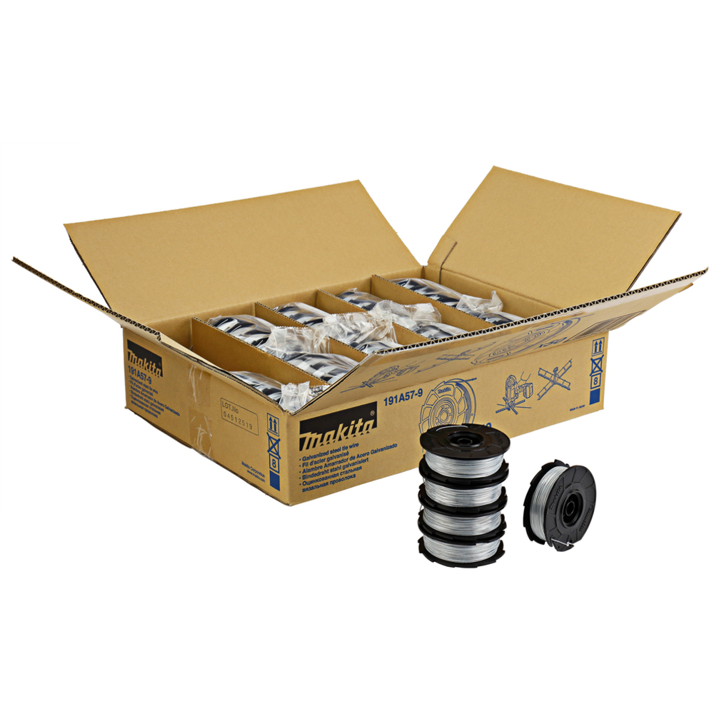 SET FIL A LIGATURER GALVANISE 50PCS/CARTON - MAKITA - 191A57-9