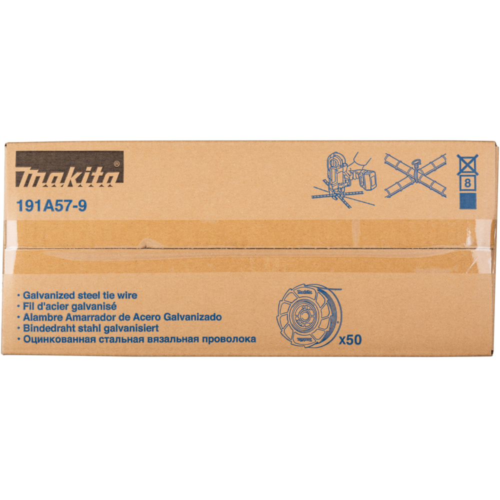 SET FIL A LIGATURER GALVANISE 50PCS/CARTON - MAKITA - 191A57-9