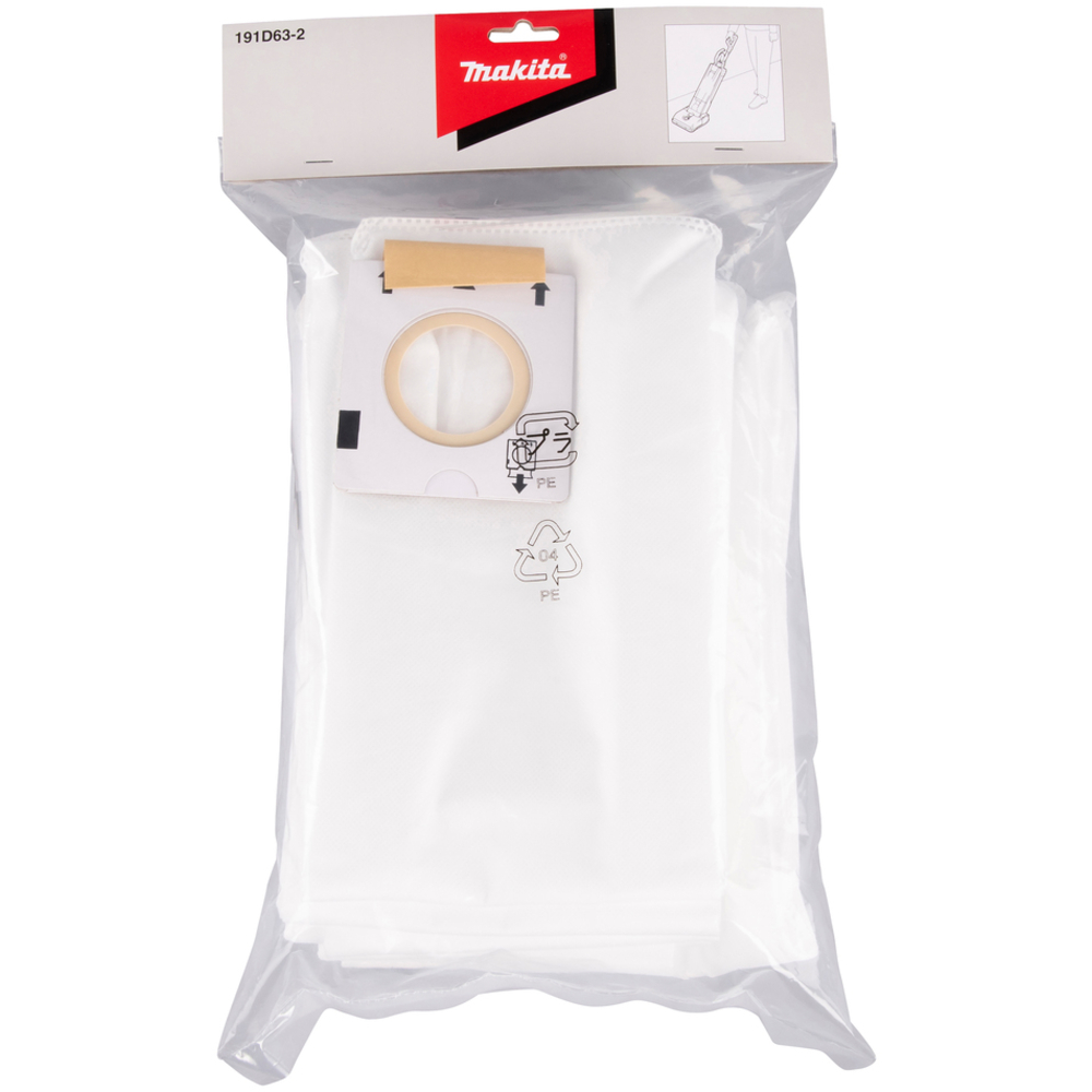 SACS FILTRES A POUSSIERES 10 PCS - MAKITA - 191D63-2