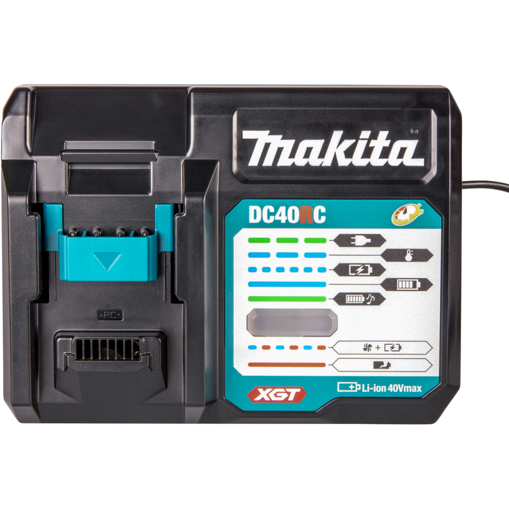Chargeur de batterie standard XGT 40Vmax DC40RC - MAKITA - 191M90-3