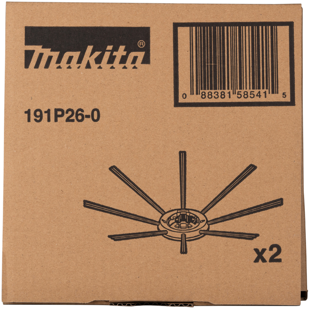 BROSSE SET - MAKITA - 191P26-0