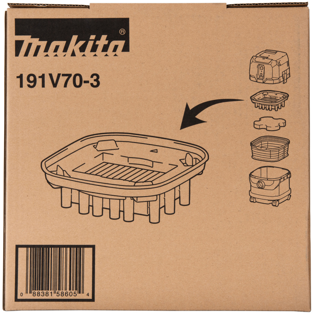 FILTRE HEPA - MAKITA - 191V70-3