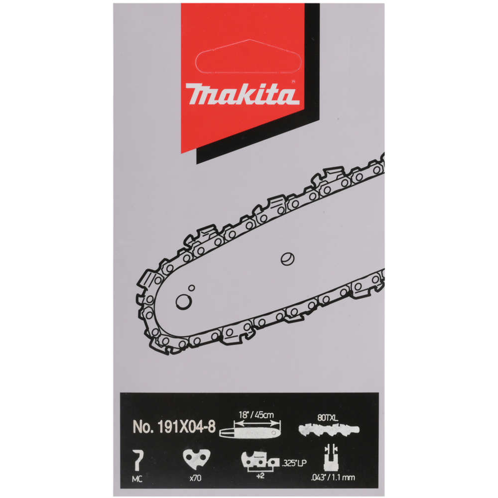 CHAINE TRONÇ .325'' 45CM 80TXL - MAKITA - 191X04-8
