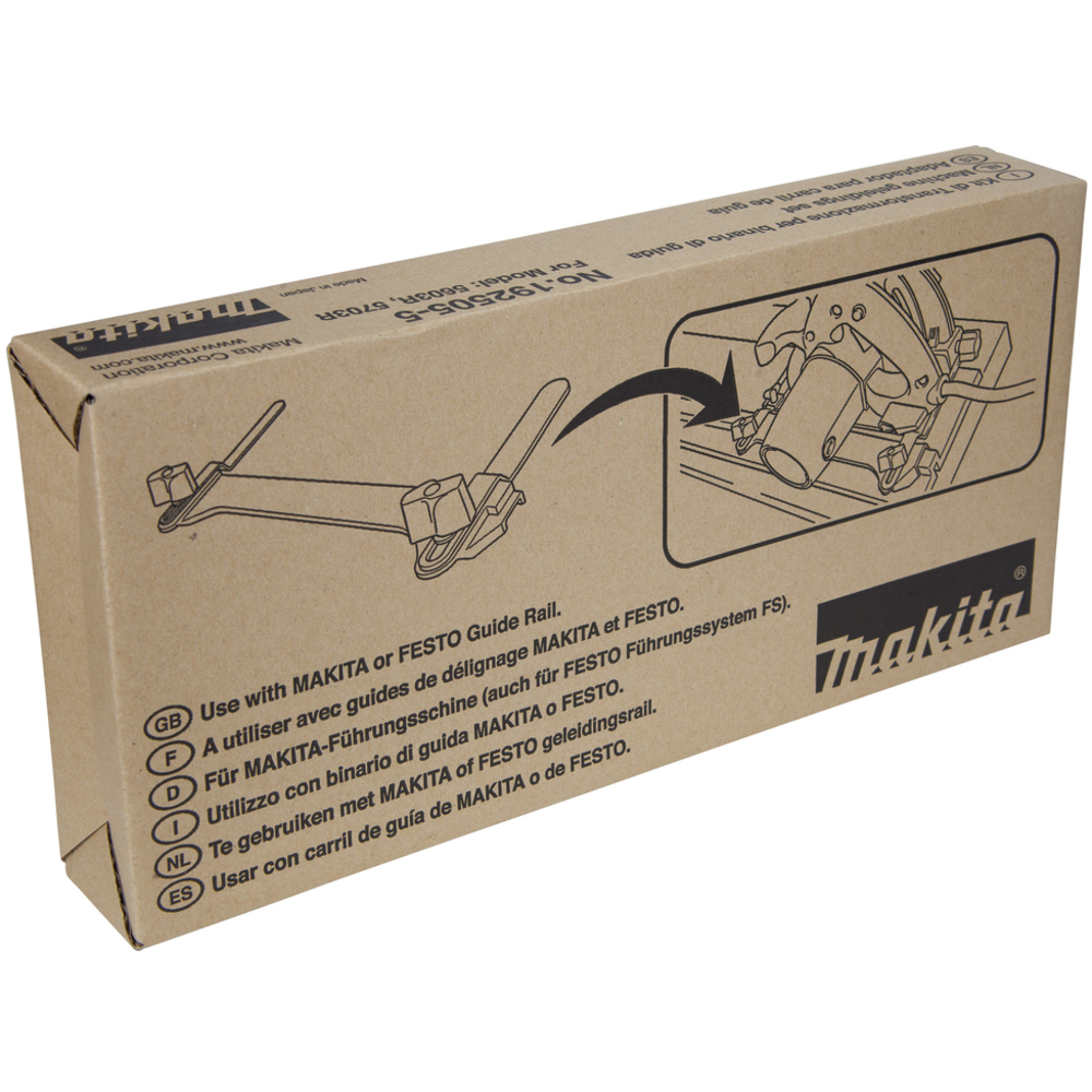 Adaptateurs rail de guidage pour scies circulaires et scies sauteuses - MAKITA - 192505-5