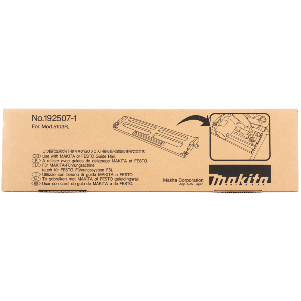 ADAPTATEUR POUR RAIL DE GUIDAGE POUR SCIES CIRCULAIRES ET SCIES SAUTEUSES 5103R - MAKITA - 192507-1