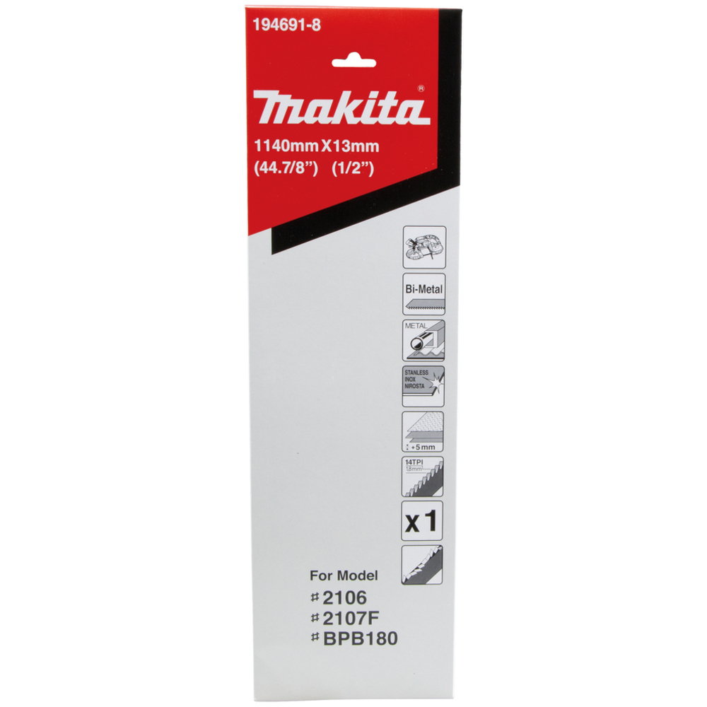 1140MM COUPE LISSE SANS VIBRATION >5MM - MAKITA - 194691-8