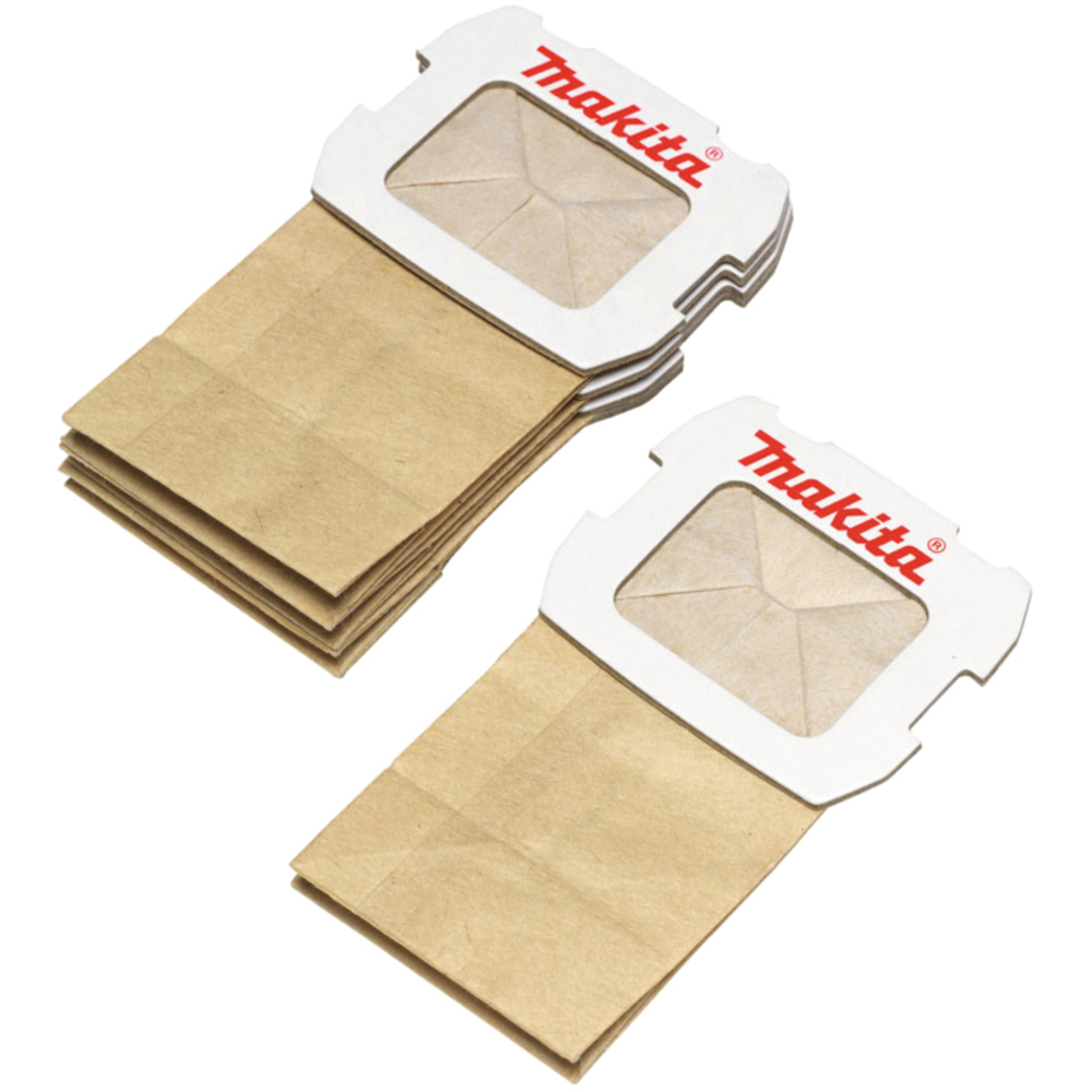 5 Sacs papier pour ponceuse vibrante et excentrique - MAKITA - 194746-9