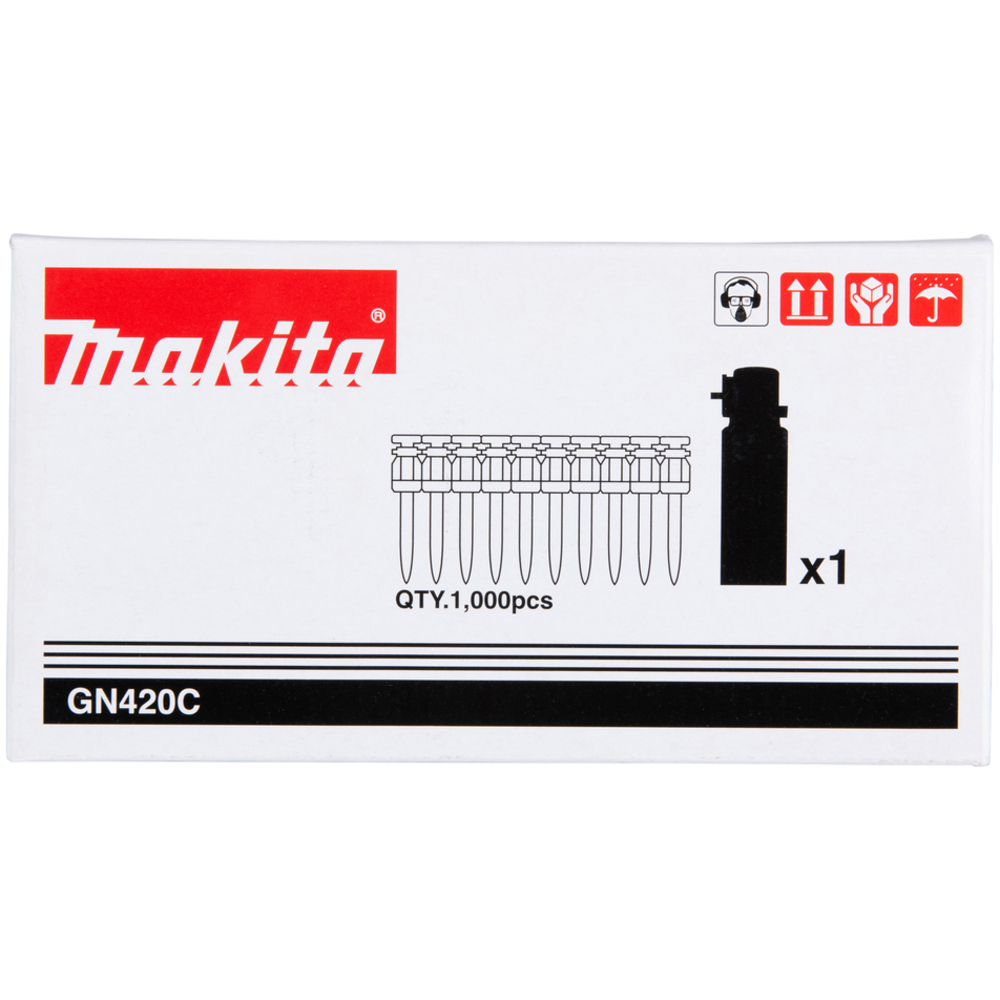 CLOUS BÉTON C6 2,6X30MM 1000PCS + 1CART - MAKITA - 196292-8