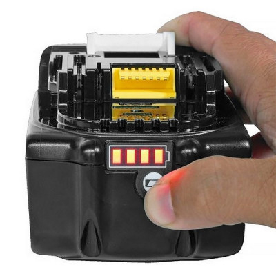 MAKITA Pack 4 batteries 18V 6Ah + chargeur double DC18RD + MakPac 1980914