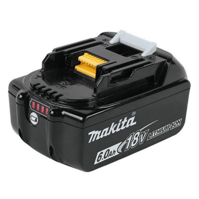 MAKITA Pack 4 batteries 18V 6Ah + chargeur double DC18RD + MakPac 1980914