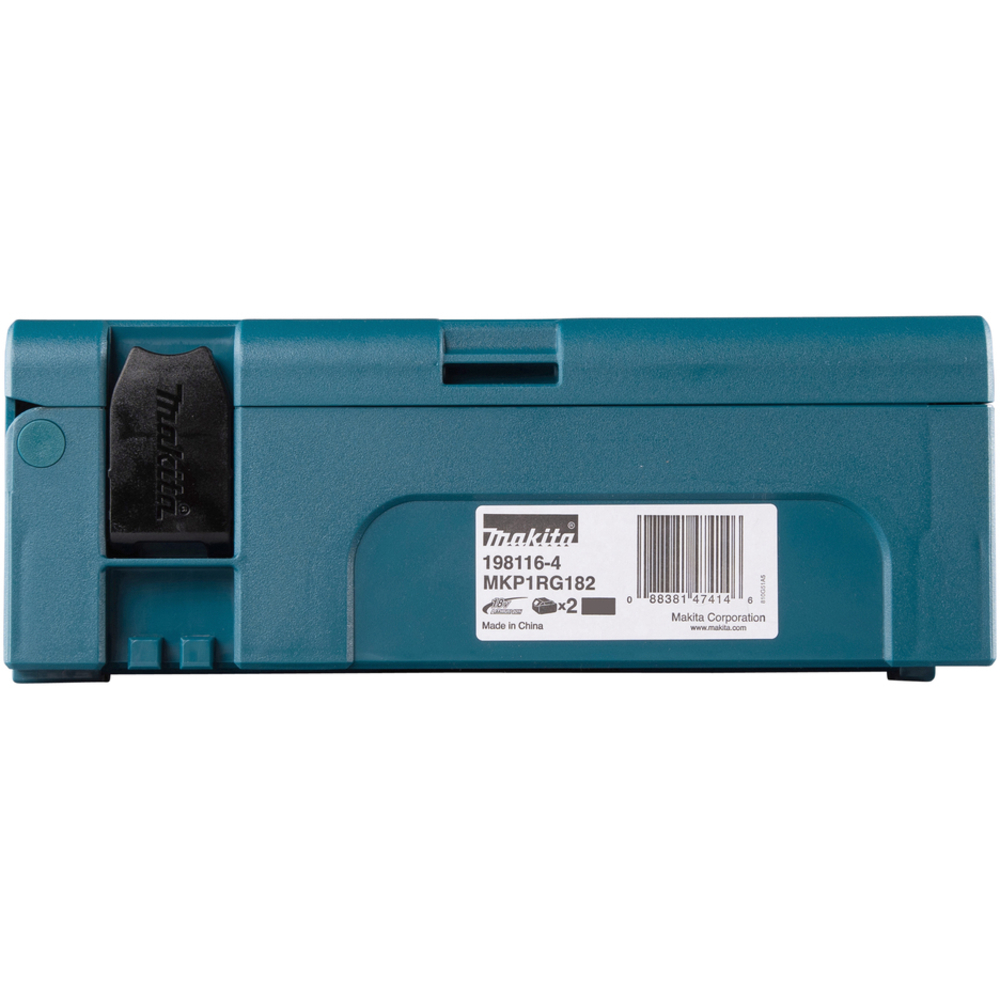 Pack Énergie 18 V Li-Ion 6Ah 2 batteries + 1 chargeur simple avec coffret MAKPAC - MAKITA - 198116-4