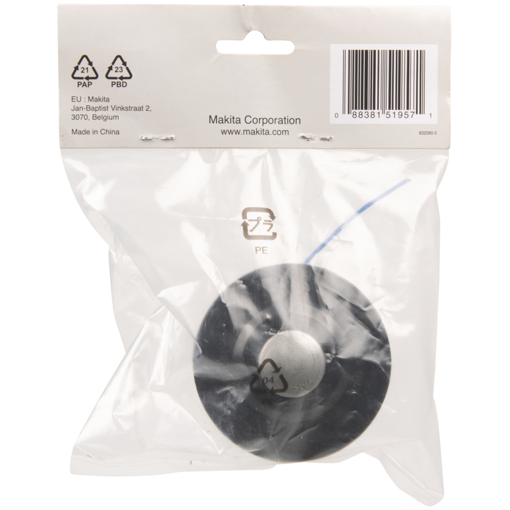 TÊTE À FIL NYLON TREFLE M8x1,25D D1,65MMx8M - MAKITA - 198854-8