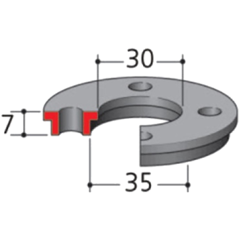 ADAPTATEUR DE GUIDE 3608B - MAKITA - 321492-3