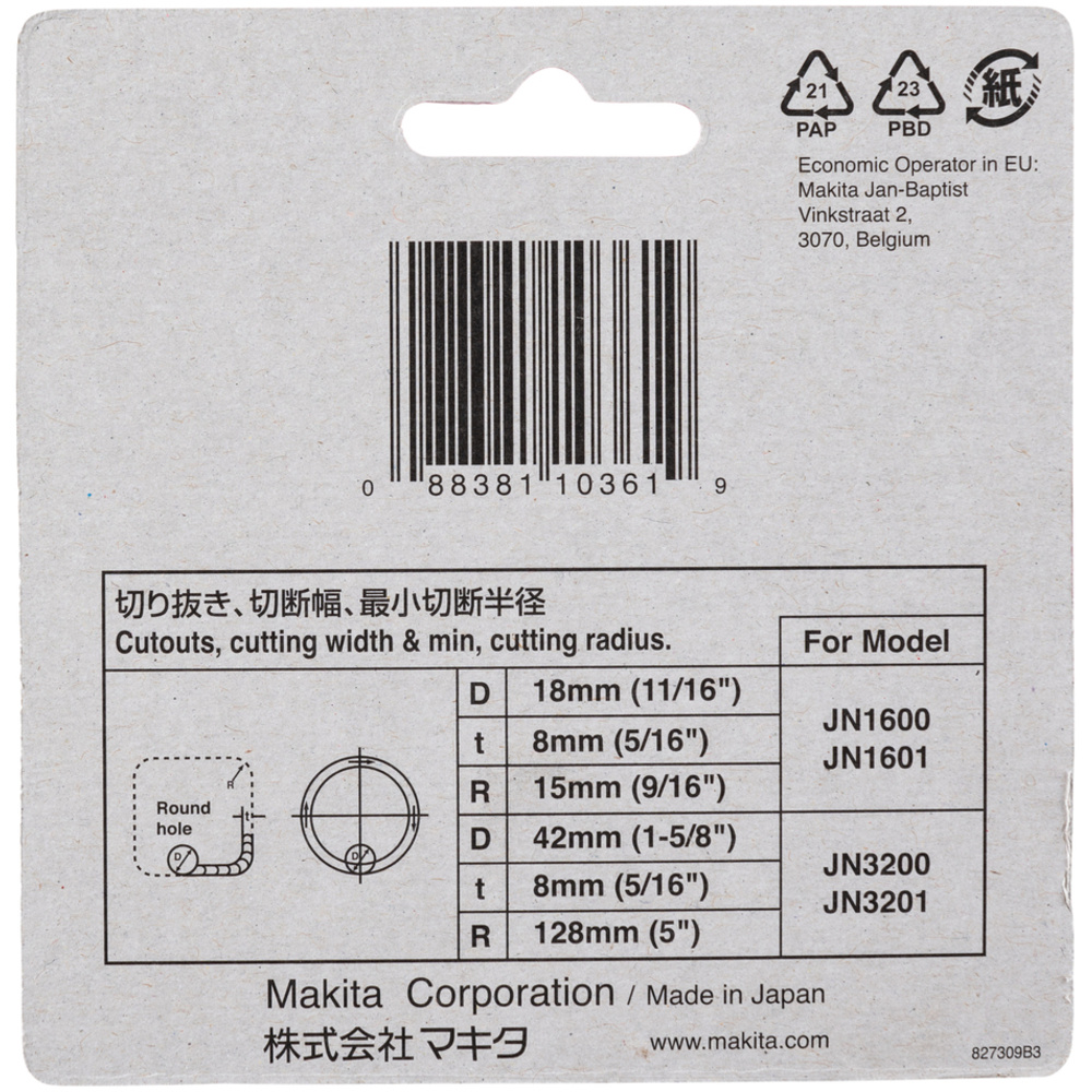 MATRICE JN32 - MAKITA - 792292-2