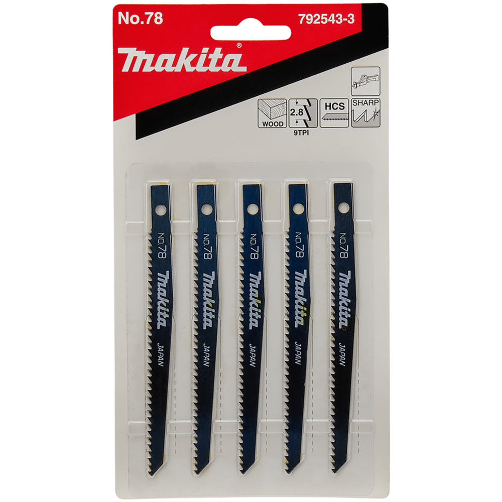 LAMES BOIS ET CONTRE- MAKITA - 792543-3