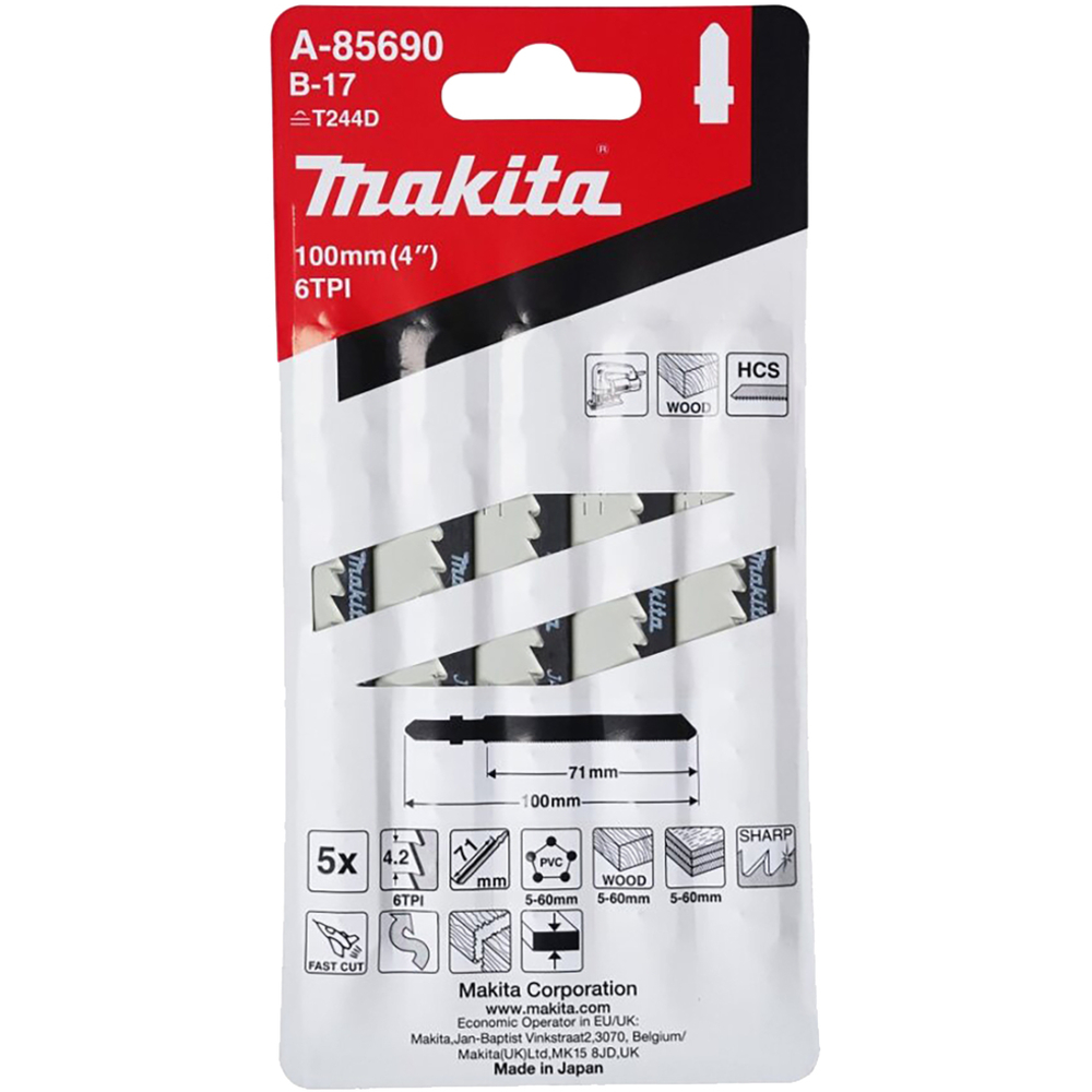 LAME BOIS/PLASTIQUE B17 - MAKITA - A-85690