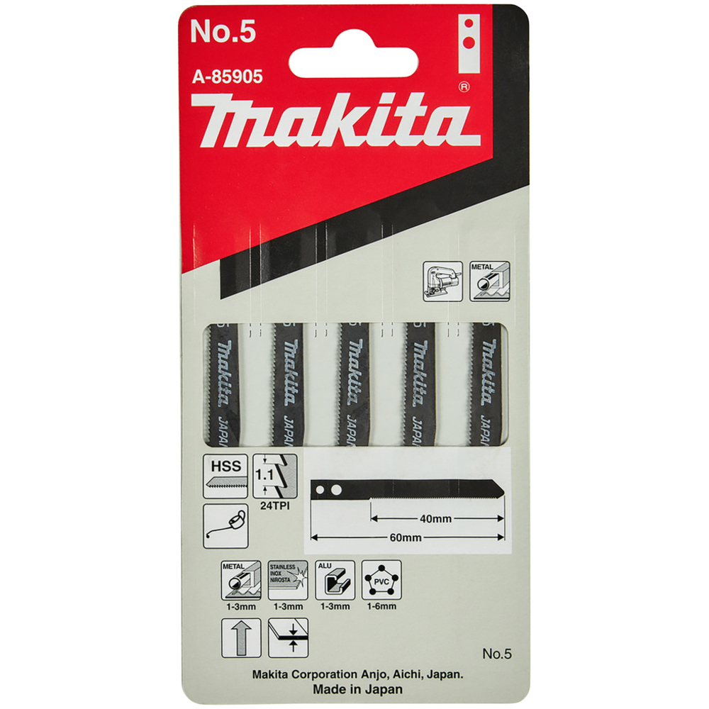 LAME 5 42-1,00 PL,AL,OX - MAKITA - A-85905