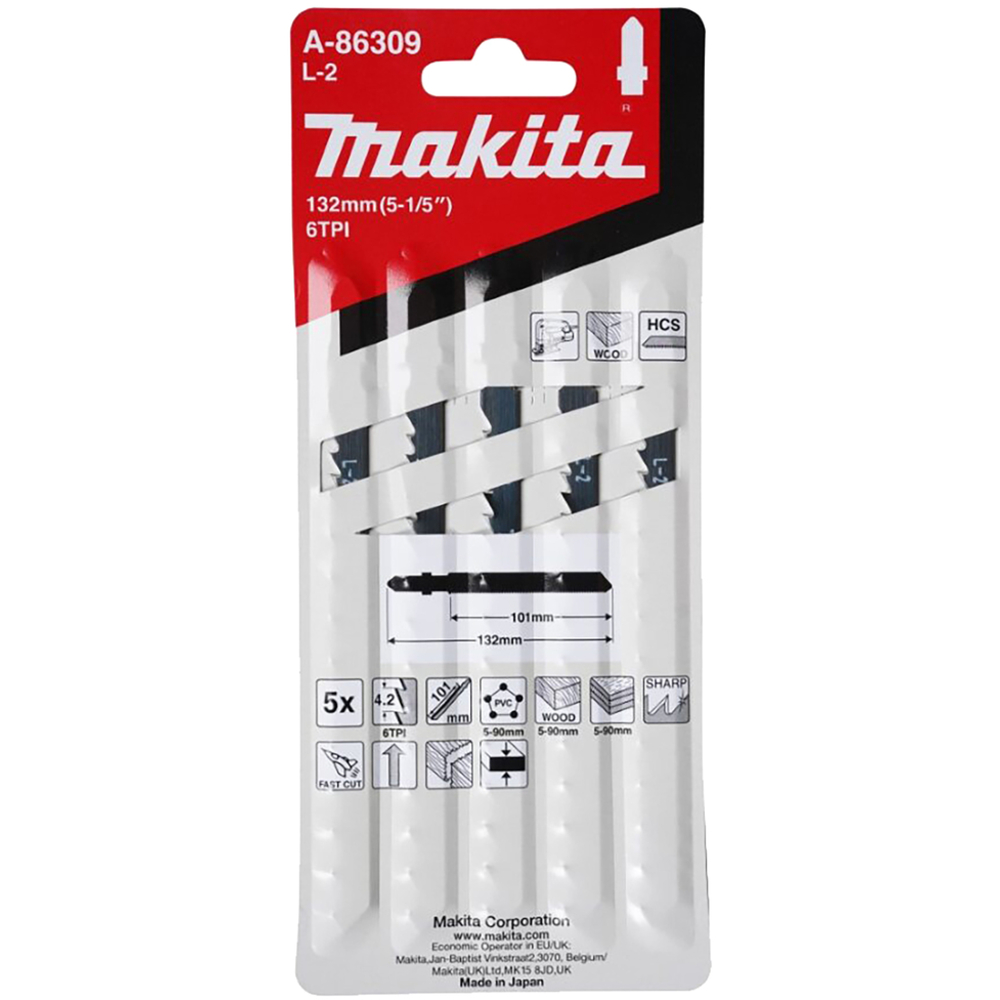 LAME COUPE RAPIDE L-2 POUR BOIS, CONTRE- MAKITA - A-86309