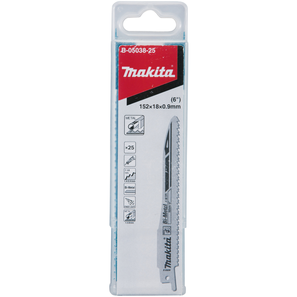 LAME RECIP S.EXPRESS METAL 25P - MAKITA - B-05038-25