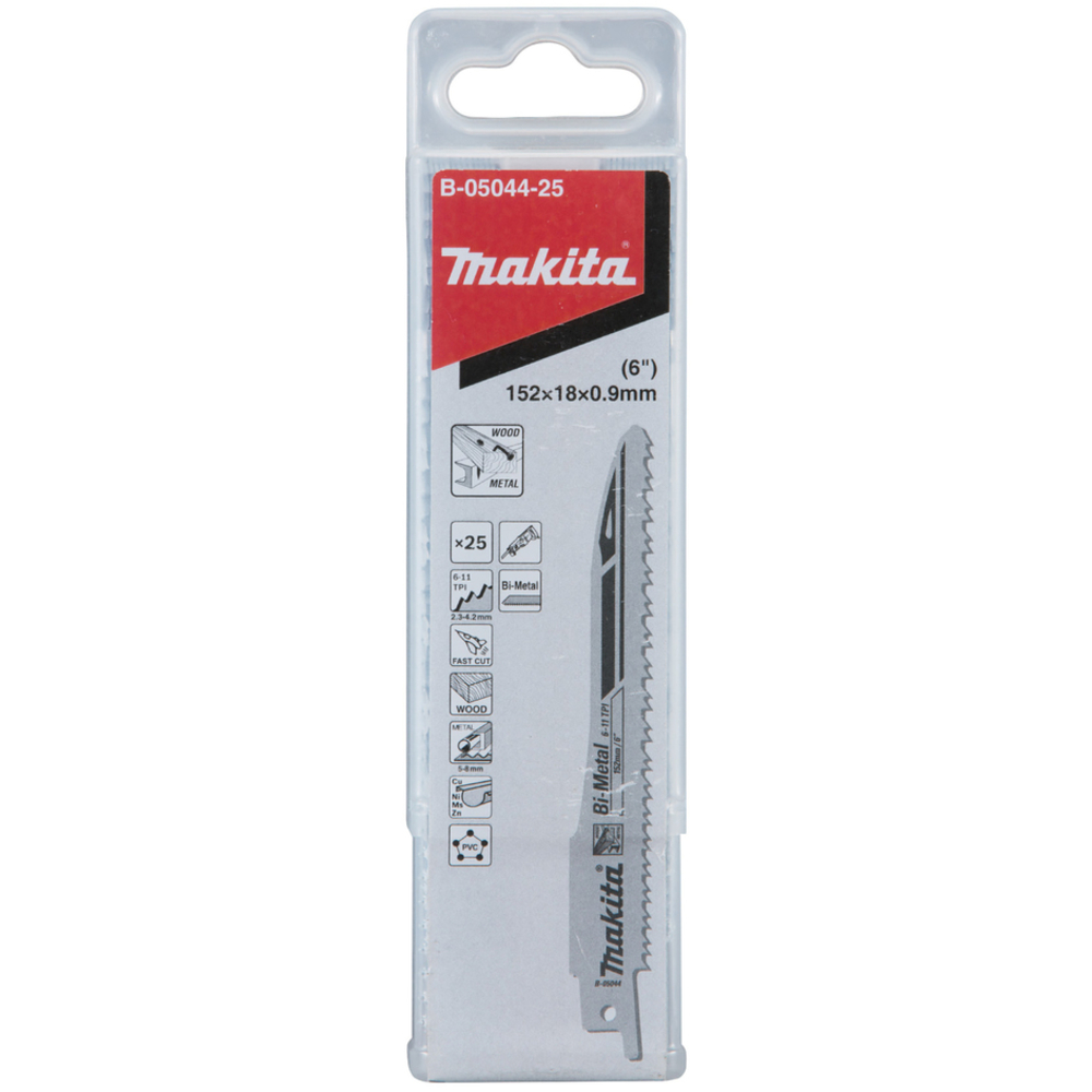 LAME RECIP S.EXPRESS MET/BO 25P - MAKITA - B-05044-25