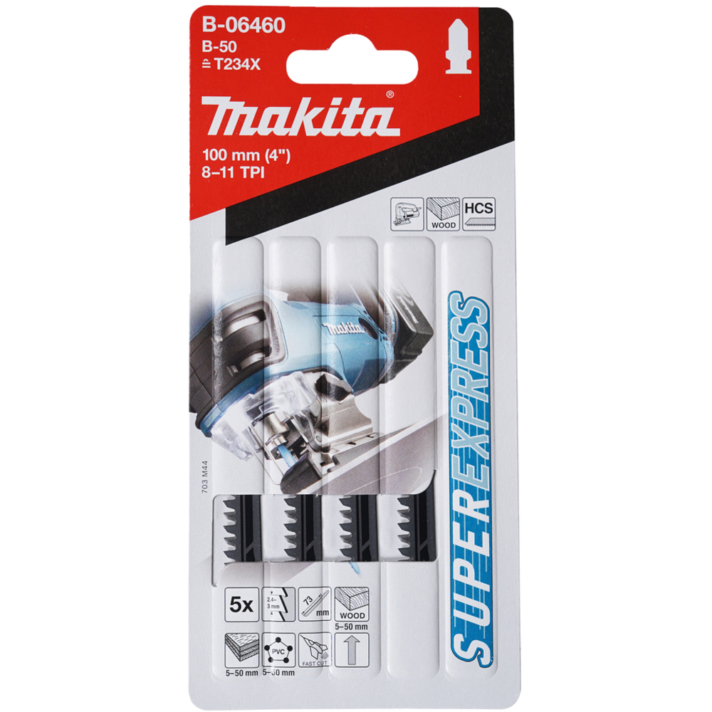 LAME B50 S.EXPRESS BOIS 5P - MAKITA - B-06460