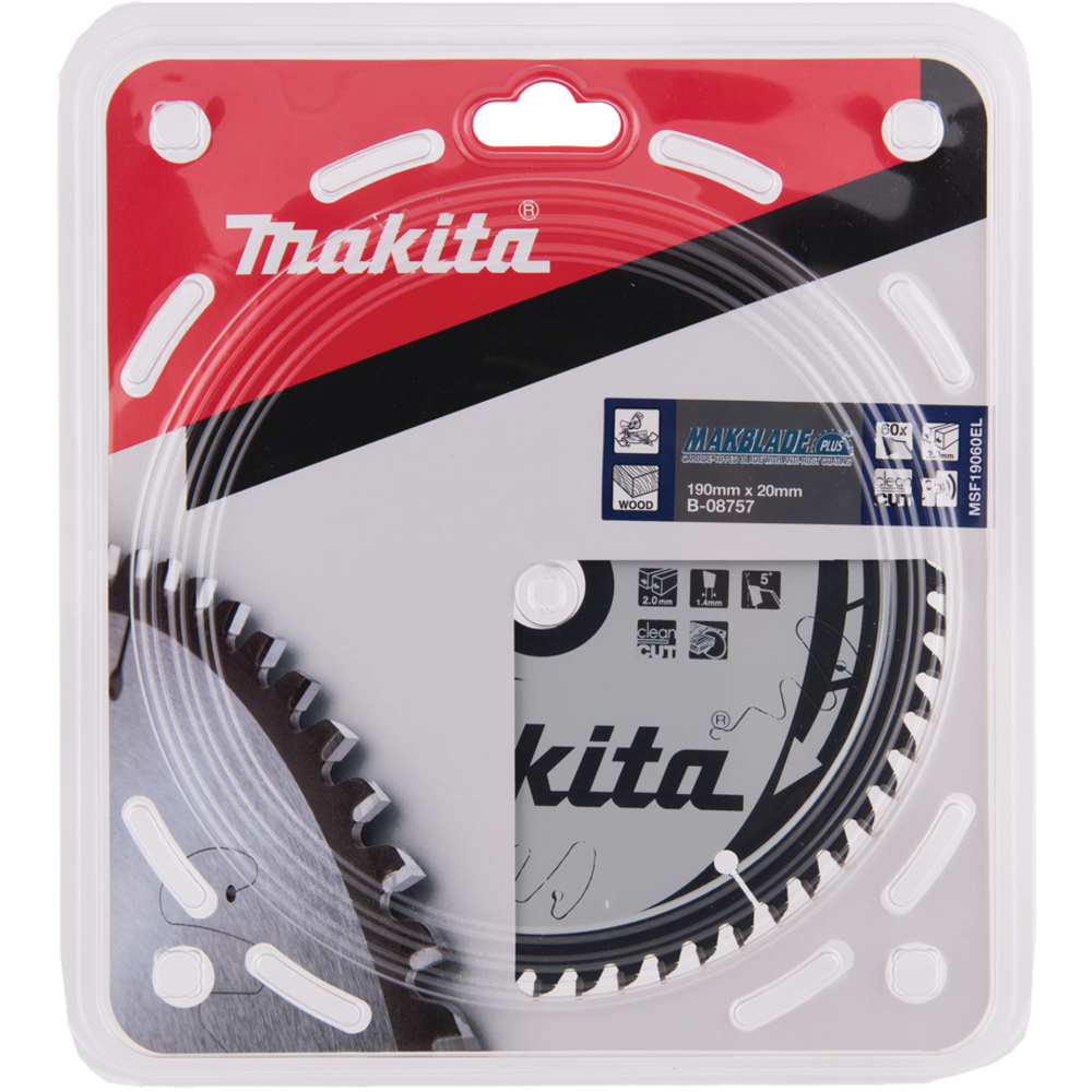 LAM TCT SPE BA 190/20/60 BOIS - MAKITA - B-08757