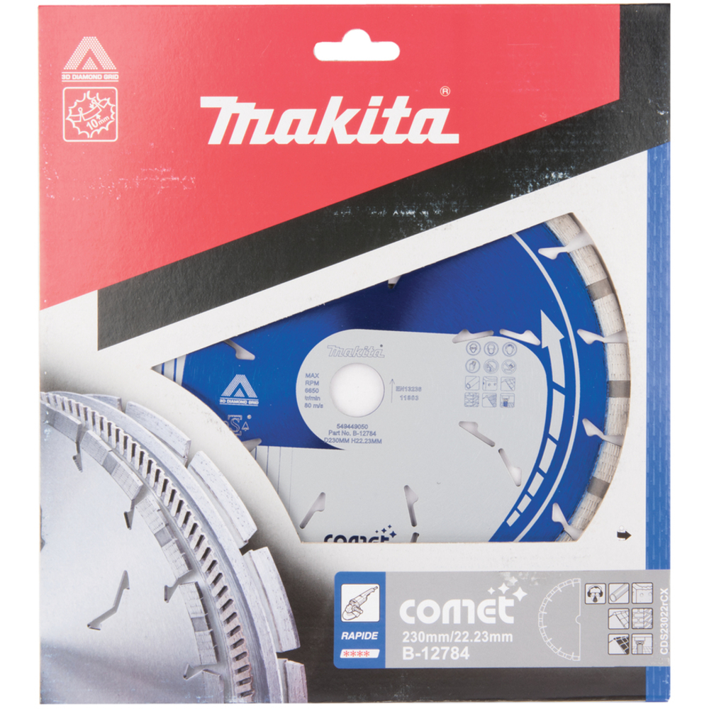 DISQUE DIAMANT COMET 3DDG 230X22,23 MM - MAKITA - B-12784